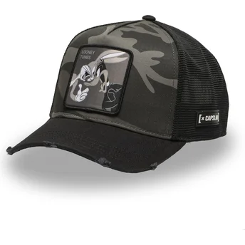 Gorra trucker multicolor Bugs Bunny og Daffy Duck LOO11 BD Looney Tunes fra Capslab