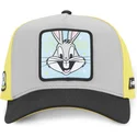 gra-gul-og-sort-buet-snapback-kasket-bugs-bunny-loo11-bep1-looney-tunes-fra-capslab