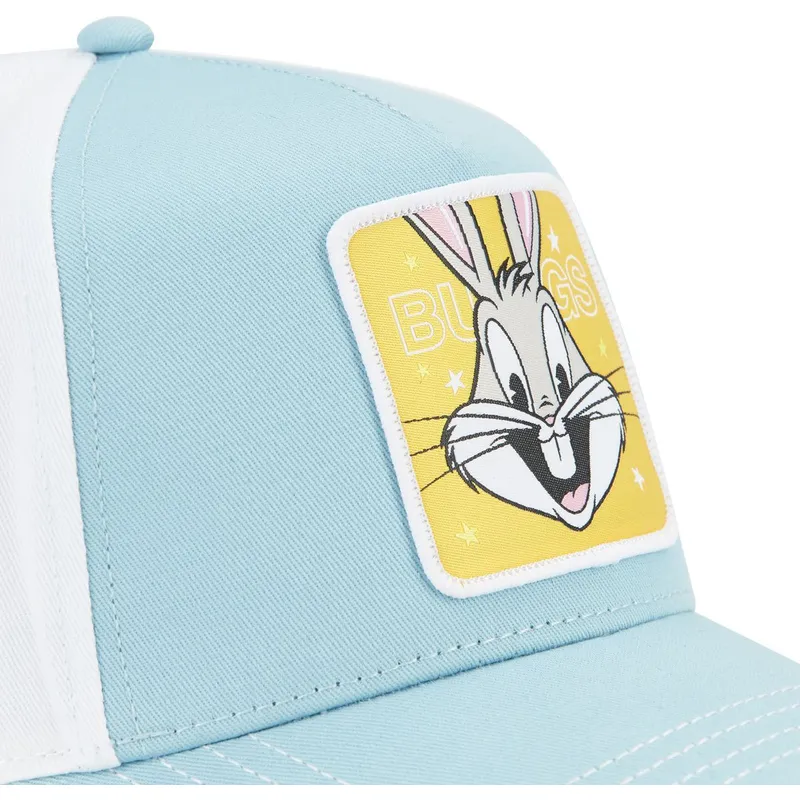 trucker-kasket-bla-og-hvid-snapback-bugs-bunny-loo11-bep2-looney-tunes-fra-capslab