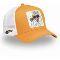 trucker-kasket-orange-og-hvid-bugs-bunny-loo11-bug2-looney-tunes-fra-capslab