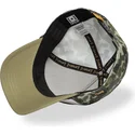 hvid-og-camouflage-trucker-kasket-daffy-duck-loo11-cam-looney-tunes-fra-capslab