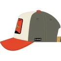 buet-beige-og-orange-snapback-kasket-daffy-duck-loo11-daf-looney-tunes-fra-capslab