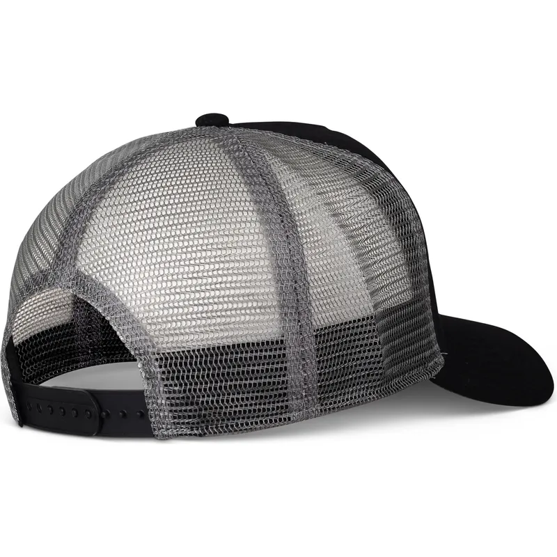 trucker-kasket-sort-og-gra-hft-waffle-jersey-fra-djinns