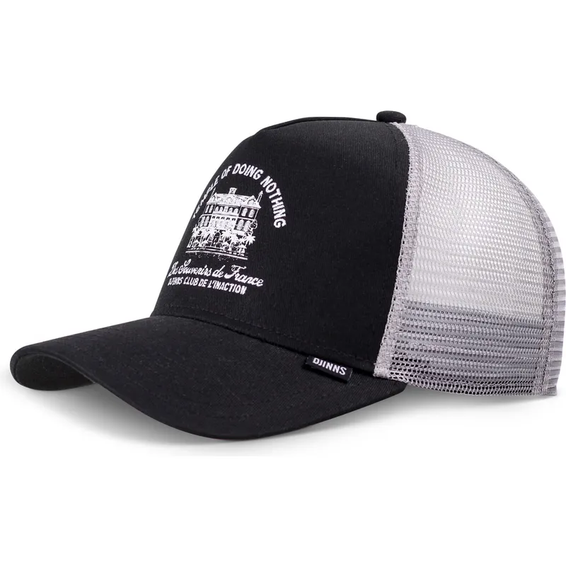 trucker-kasket-sort-og-gra-hft-dnc-temple-fra-djinns