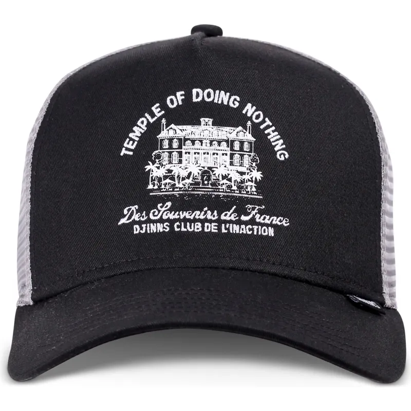 trucker-kasket-sort-og-gra-hft-dnc-temple-fra-djinns