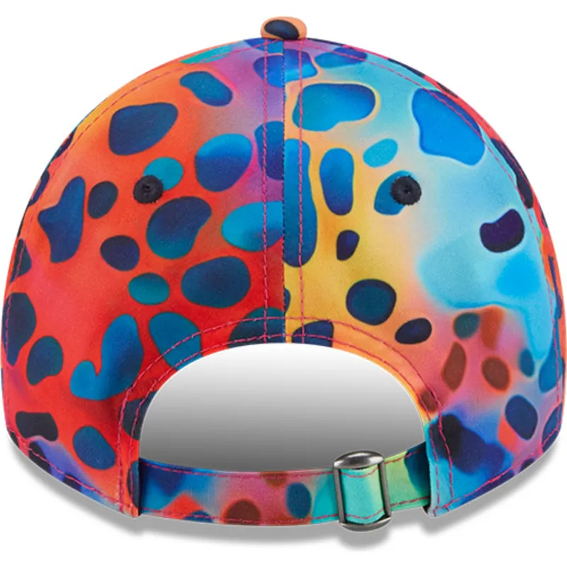 buet-kasket-multifarvet-justerbar-til-kvinder-9twenty-spots-spring-training-fan-pack-2025-fra-new-york-yankees-mlb-fra-new-era