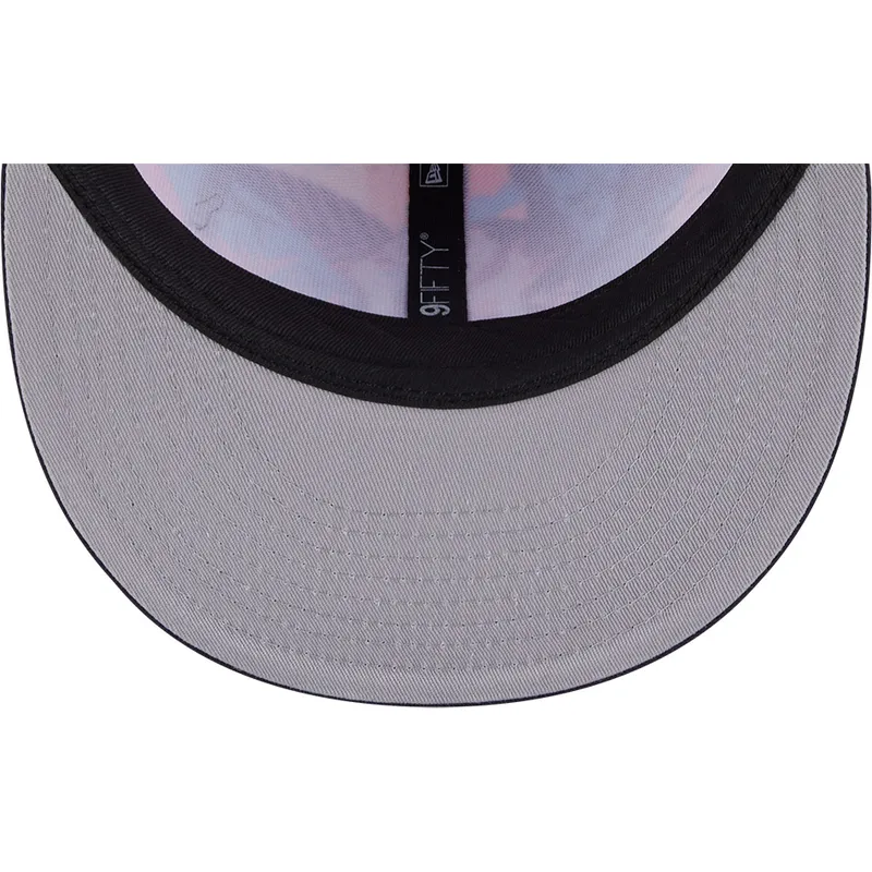 flerfarvet-flad-kasket-snapback-9fifty-printed-spring-training-fan-pack-2025-fra-new-york-yankees-mlb-fra-new-era