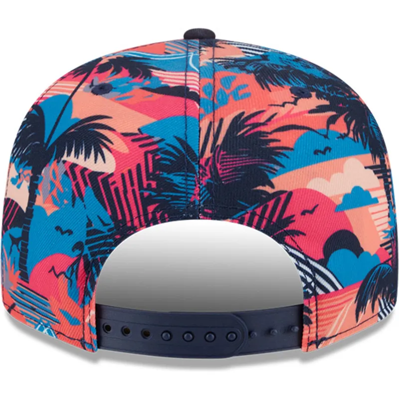 flerfarvet-flad-snapback-kasket-9fifty-printed-spring-training-fan-pack-2025-fra-boston-red-sox-mlb-fra-new-era