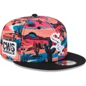 flerfarvet-flad-snapback-kasket-9fifty-printed-spring-training-fan-pack-2025-fra-chicago-white-sox-mlb-fra-new-era