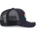 marinebla-9seventy-stretch-snap-mesh-trucker-cap-spring-training-fan-pack-2025-fra-new-york-yankees-mlb-fra-new-era