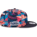 atlanta-braves-mlb-new-era-9fifty-multifarvet-snapback-flad-kasket-printed-spring-training-fan-pack-2025