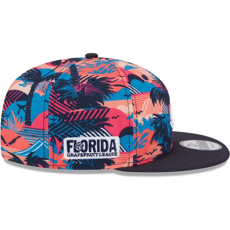 atlanta-braves-mlb-new-era-9fifty-printed-spring-training-fan-pack-2025-multicolor-snapback-flad-kasket