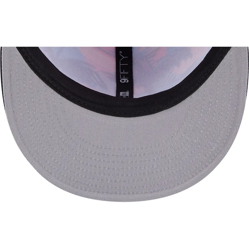 flerfarvet-flad-snapback-kasket-9fifty-printed-spring-training-fan-pack-2025-fra-atlanta-braves-mlb-fra-new-era