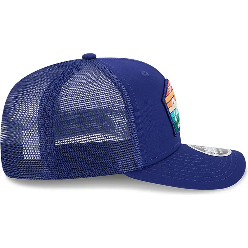 bla-trucker-kasket-9seventy-stretch-snap-mesh-spring-training-fan-pack-2025-fra-los-angeles-dodgers-mlb-fra-new-era