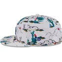 hvid-flad-skygge-snapback-9fifty-print-spring-training-fan-pack-2025-fra-los-angeles-dodgers-mlb-fra-new-era