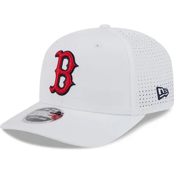 Gorra trucker hvid 9SEVENTY Perf Spring Training Fan Pack 2025 fra Boston Red Sox MLB af New Era