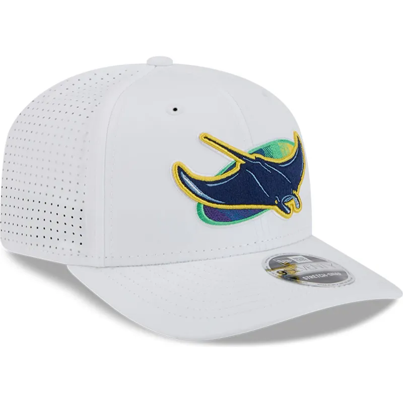 hvid-trucker-kasket-9seventy-perf-spring-training-fan-pack-2025-fra-tampa-bay-rays-mlb-fra-new-era