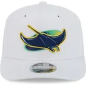 hvid-trucker-kasket-9seventy-perf-spring-training-fan-pack-2025-fra-tampa-bay-rays-mlb-fra-new-era