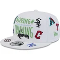 hvid-flad-snapback-9fifty-scatter-spring-training-fan-pack-2025-med-mlb-cactus-league-logo-fra-new-era