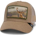 gorra-trucker-brun-hjort-buck-fever-wild-heart-the-farm-fra-goorin-bros