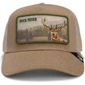 trucker-kasket-brun-hjort-buck-fever-wild-heart-the-farm-fra-goorin-bros