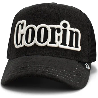 Goorin Bros. sort trucker kasket med Full Flavor Wordmark i French Terry.