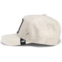 gorra-curva-beige-snapback-bandit-coyote-cloth-rugged-comfort-the-farm-de-goorin-bros