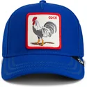 gorra-curva-azul-snapback-gallo-cock-rooster-field-100-the-farm-de-goorin-bros