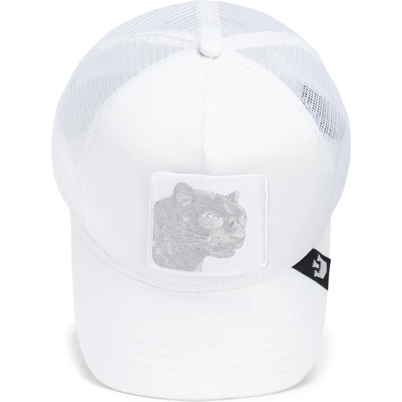 hvid-trucker-kasket-panter-panther-mirage-chroma-wave-the-farm-fra-goorin-bros