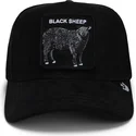 gorra-trucker-negra-oveja-the-suede-sheep-global-core-micro-suede-the-farm-de-goorin-bros