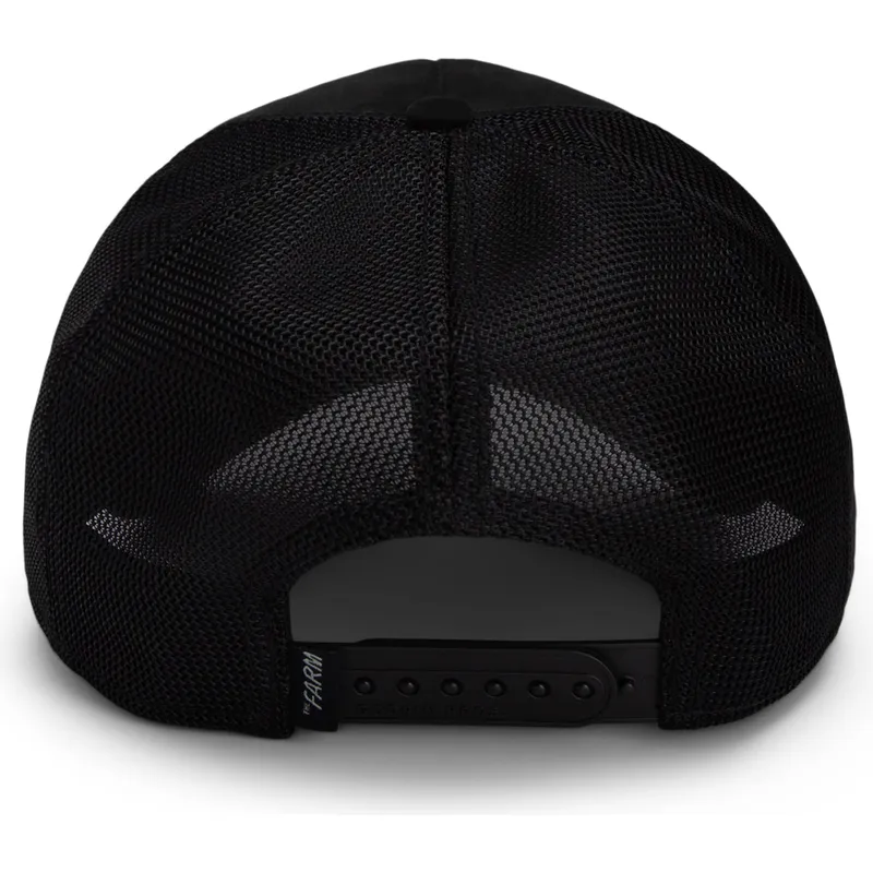 trucker-kasket-sort-edderkop-daddy-the-suede-spider-global-core-micro-suede-the-farm-fra-goorin-bros