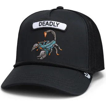 Goorin Bros' GB2 Deadly Scorp The Rocker The Farm sort skorpion trucker kasket.