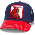marinebla-og-rod-trucker-kasket-med-fugl-the-bird-fab-farm-fra-goorin-bros
