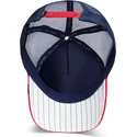 marinebla-og-rod-trucker-kasket-med-fugl-the-bird-fab-farm-fra-goorin-bros