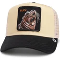 gorra-trucker-beige-y-negra-foca-the-slick-seal-fab-farm-de-goorin-bros