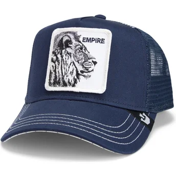 Goorin Bros. Empire Lion Fab Farm marineblå trucker kasket