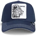 trucker-kasket-marinebla-love-the-empire-lion-fab-farm-fra-goorin-bros