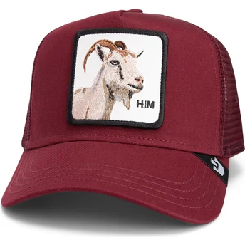 Rød trucker-kasket ged Himothy Core Combo The Farm fra Goorin Bros.