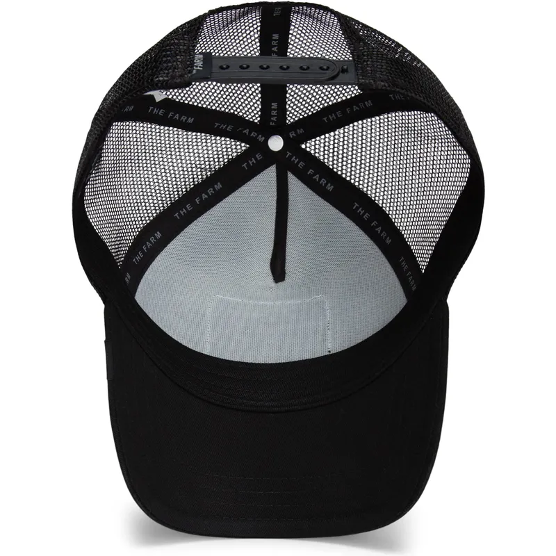 trucker-kasket-sort-hund-rottweiler-the-guard-dog-core-combo-the-farm-fra-goorin-bros