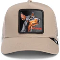 gorra-trucker-beige-dobbermannhund-the-doberman-core-combo-the-farm-fra-goorin-bros