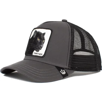 Goorin Bros. Gorra grå panter The Panther Global Core The Farm trucker kasket.