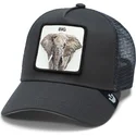 trucker-kasket-sort-elefant-the-big-elephant-global-core-the-farm-fra-goorin-bros