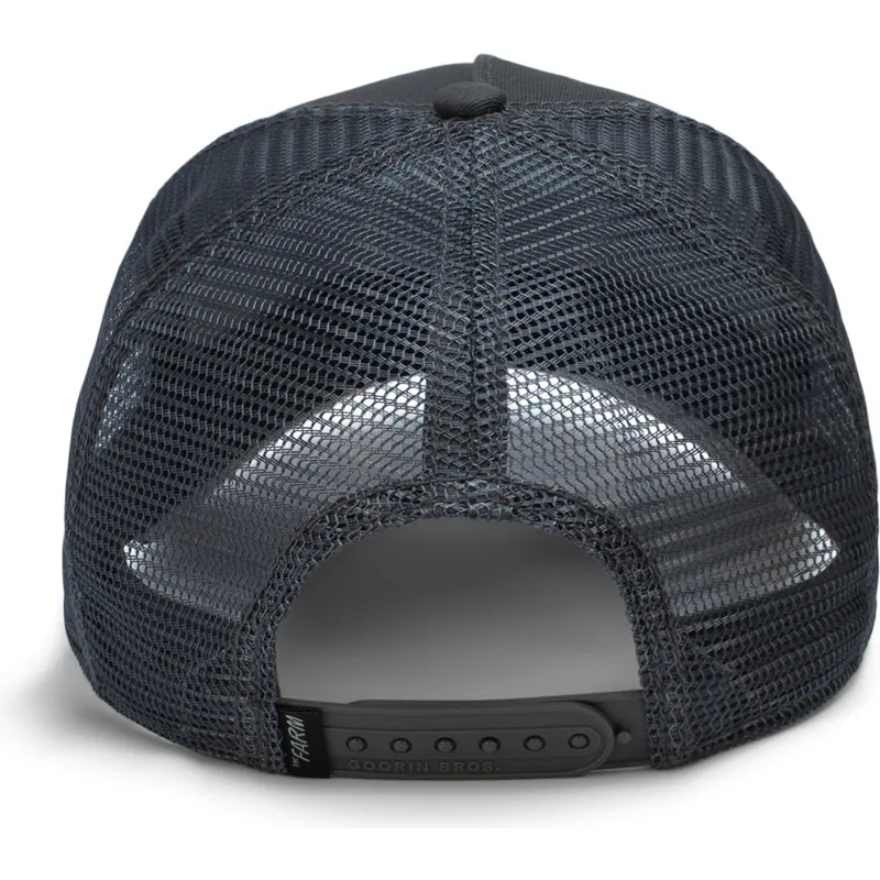 trucker-kasket-sort-elefant-the-big-elephant-global-core-the-farm-fra-goorin-bros