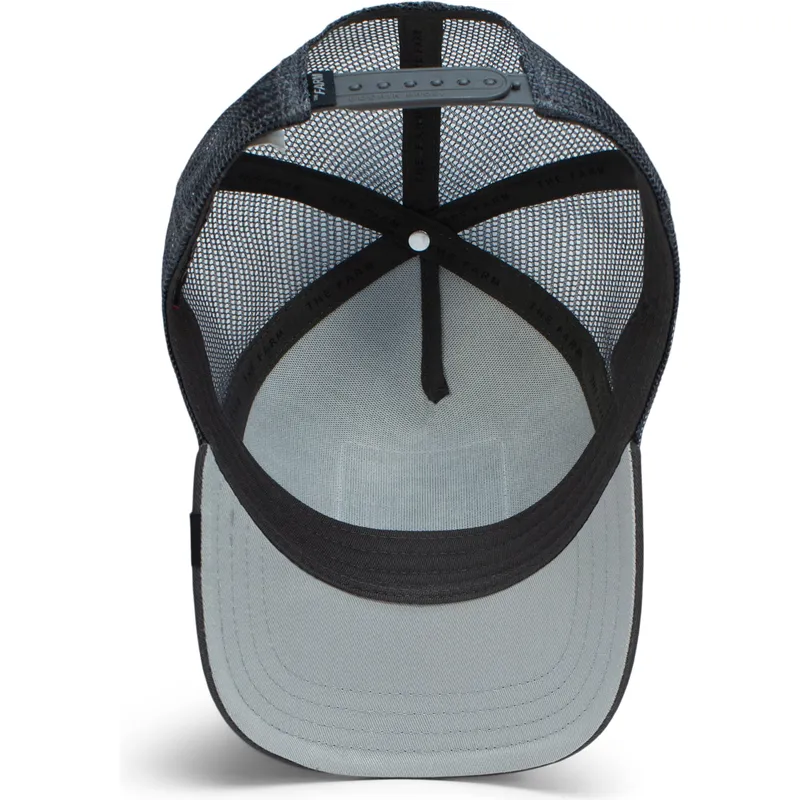 trucker-kasket-sort-elefant-the-big-elephant-global-core-the-farm-fra-goorin-bros