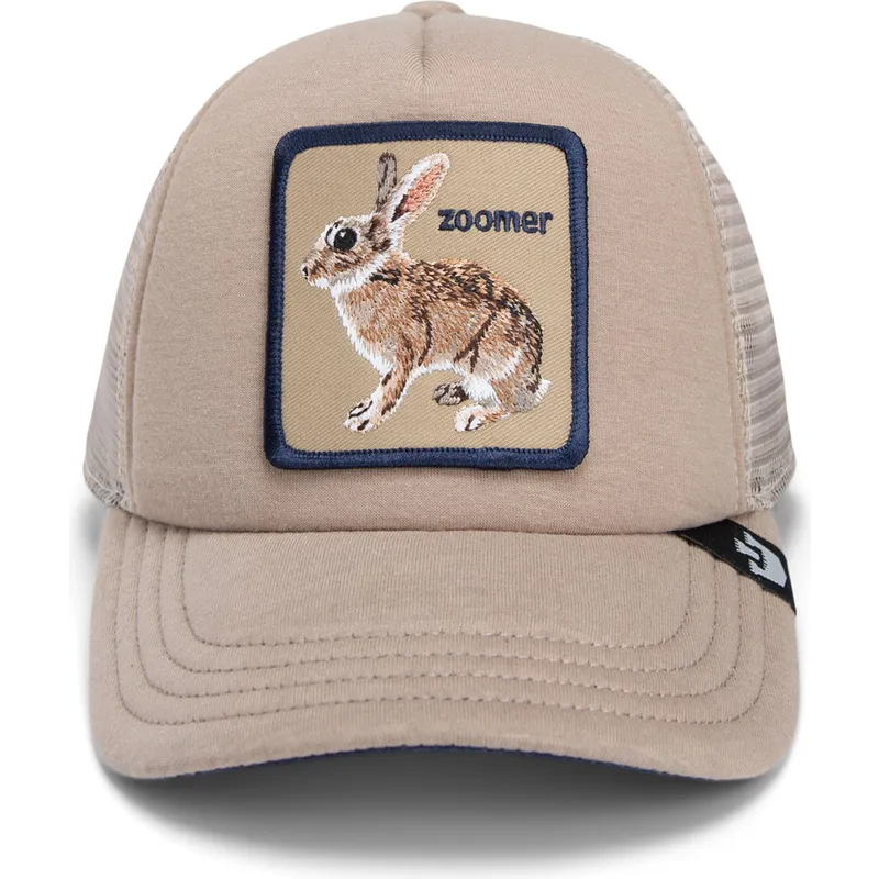 beige-trucker-kasket-til-dreng-kanin-ok-zoomer-the-farm-fra-goorin-bros