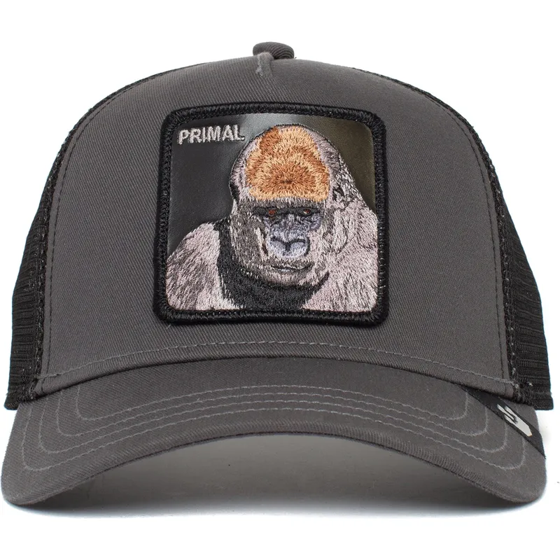 trucker-kasket-gra-gorilla-ape-bay-bay-primal-global-core-the-farm-fra-goorin-bros