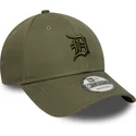 gron-justerbar-buet-kasket-med-gront-logo-9forty-colour-pack-af-detroit-tigers-mlb-fra-new-era