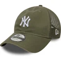 gron-trucker-kasket-9twenty-colour-pack-fra-new-york-yankees-mlb-fra-new-era