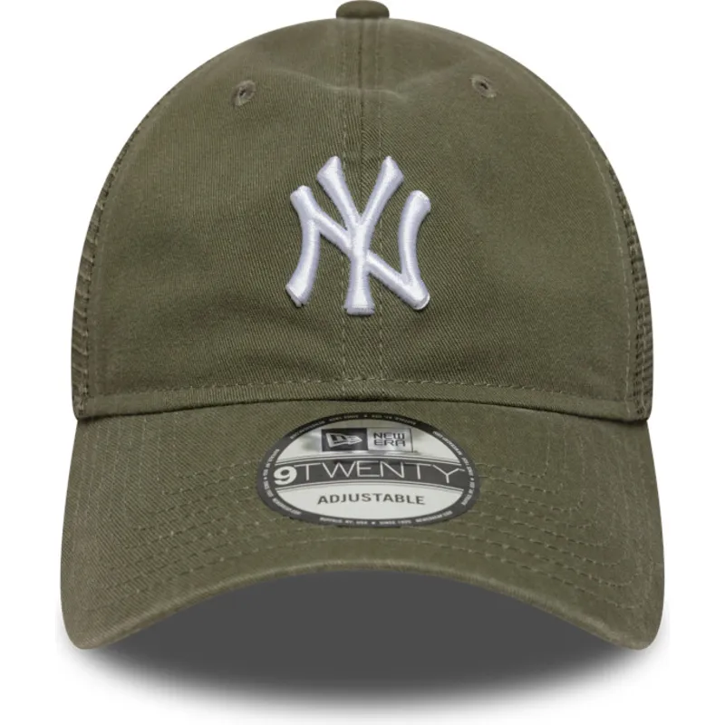 gron-trucker-kasket-9twenty-colour-pack-fra-new-york-yankees-mlb-fra-new-era