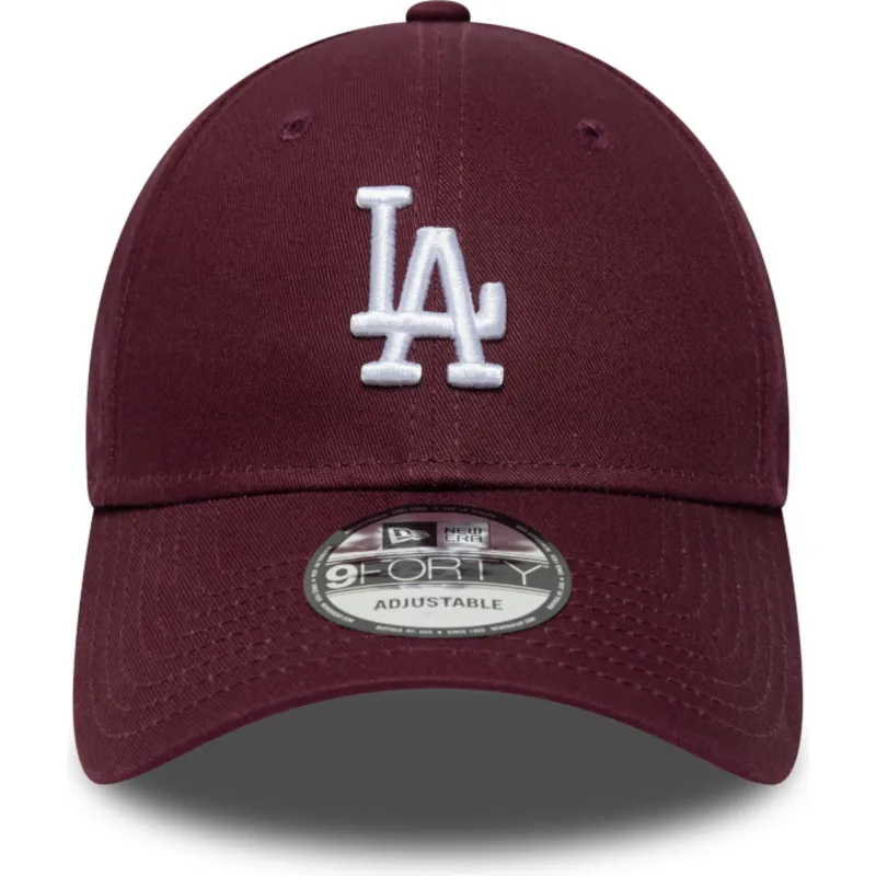justerbar-vinrod-kurvet-kasket-9forty-colour-pack-fra-los-angeles-dodgers-mlb-fra-new-era
